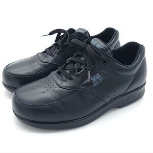 SAS Time Out Comfort Black Diabetic Support Walking Shoes Mens Size 7 WW